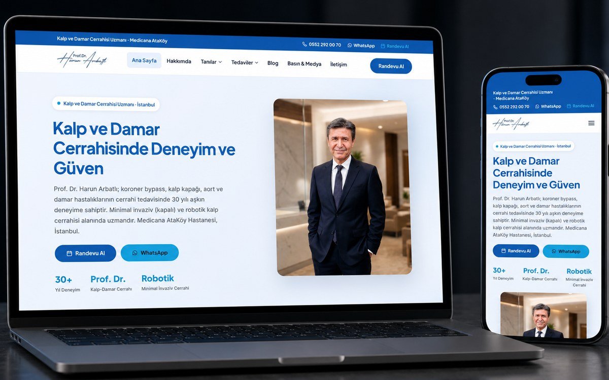 Prof. Dr. Harun Arbatlı web sitesi